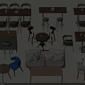 Stylish Modern Table And Chair Sets With Various Designs For Home And Cafe Use