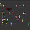 Modern Game Character Game Character 3d model
