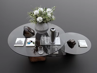 Modern coffee table 3d model