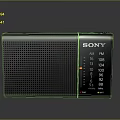 Radio Portable Radio Desk Radio Full Band Radio AC Radio 3d model