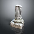Columns Stone Columns Stone Columns Old Columns Roman Columns Roman Columns Classical Columns Greek Columns 3d model