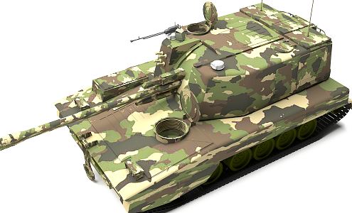 Modern Tanks 3d model