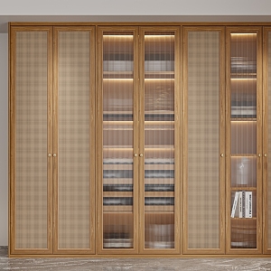 Silent Wind Wine Cabinet 3d model