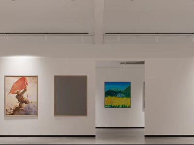 Modern Art Museum 3d model