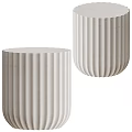 Modern Vertical Striped Roman Shades With Elegant Fabric And Neutral Tone