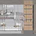 Modern Bunk Bed Design With Safety Railings Ladder And Storage Drawers