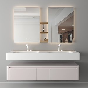 Bathroom Cabinet Bathroom Cabinet Washstand 3d model