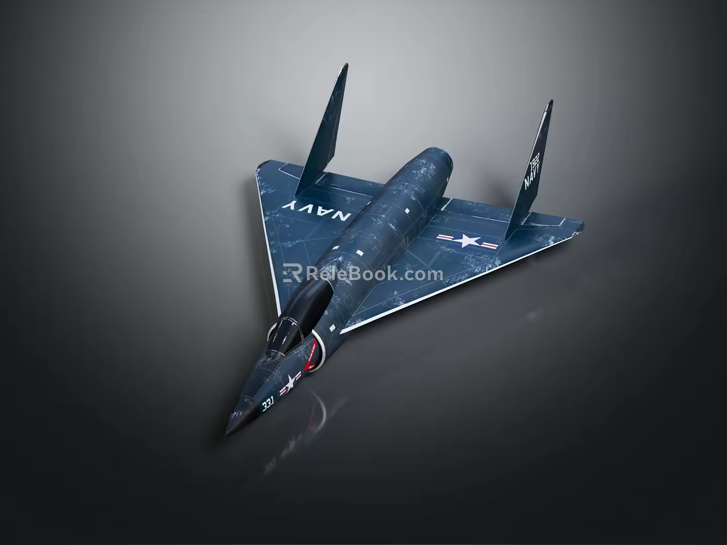 Modern Fighter Fighter Next Generation Aircraft 3d model
