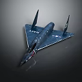 Modern Fighter Fighter Next Generation Aircraft 3d model