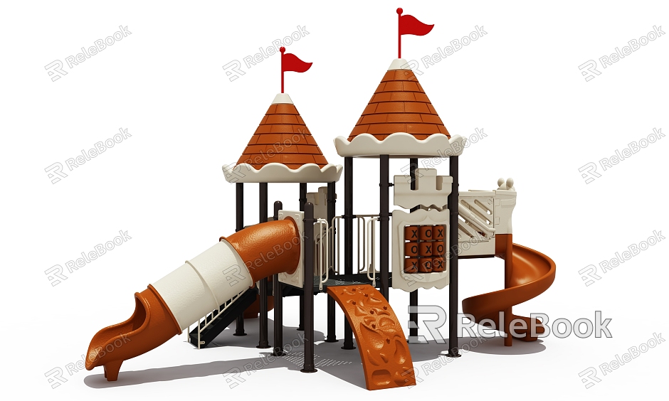 Modern Castle Toy model