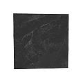 Black Wall With Natural Rock Texture And Rough Dark Stone Surface 3d model