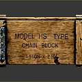 Wooden Crate For Model HS Type Chain Block 15 Ton X 2.5M