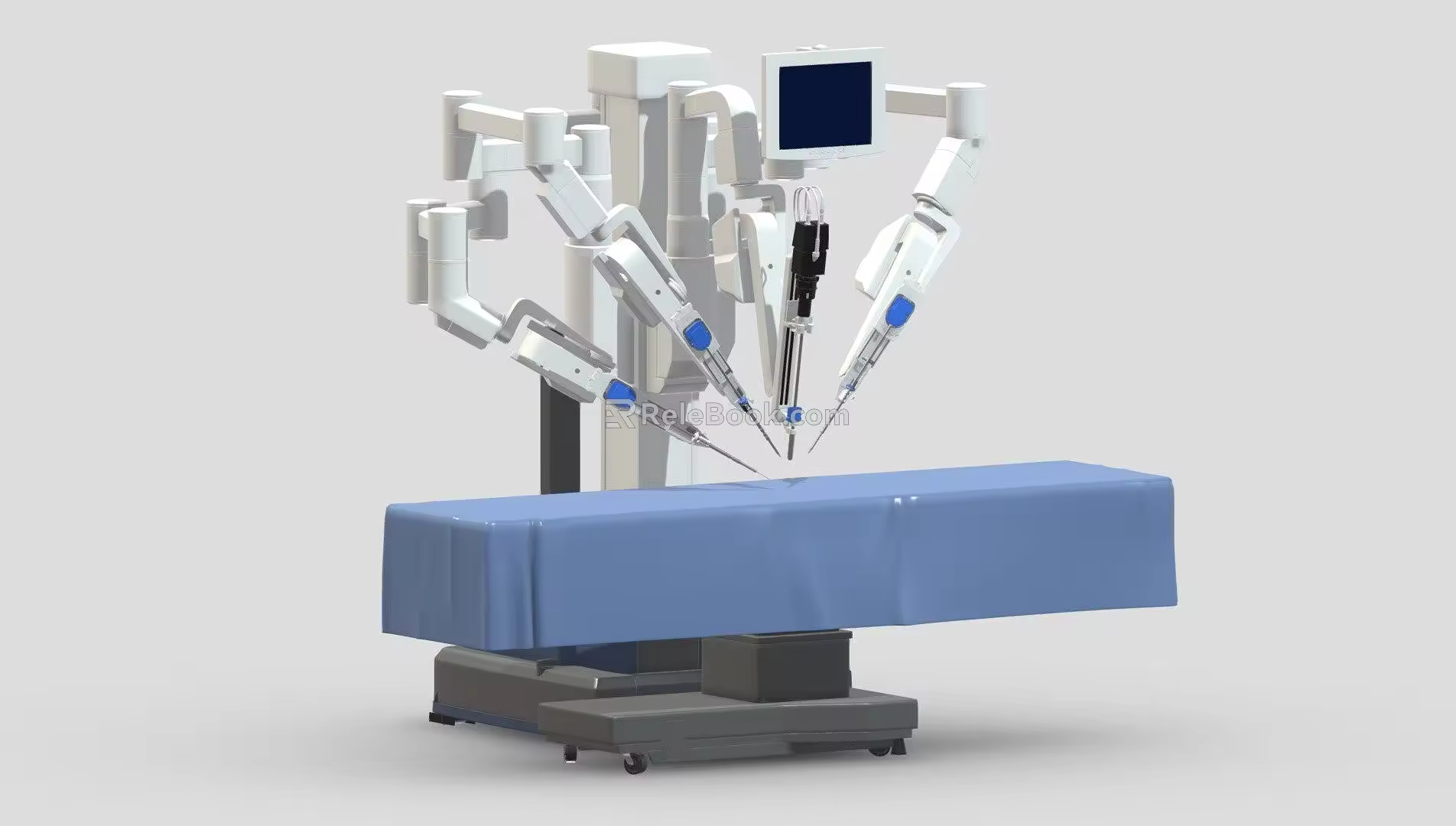 Modern Operating Table Robot Operating Table 3d model
