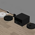 Sweeping Robot Modern Sweeping Robot 3d model