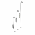 Modern Wall Lights With White Lampshade And Metal Brackets For Home Interior