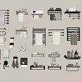 Towel rack 3d model