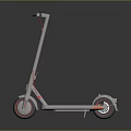 Modern Lightweight Electric Bicycle With White Frame And Red Wheels Design