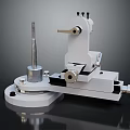 Industrial Mechanical Equipment With Rotary Base Metal Bracket And Precision Adjustment Knob
