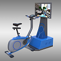 Modern Bicycle Cycling 3d model