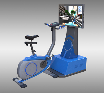 Modern Bicycle Cycling 3d model