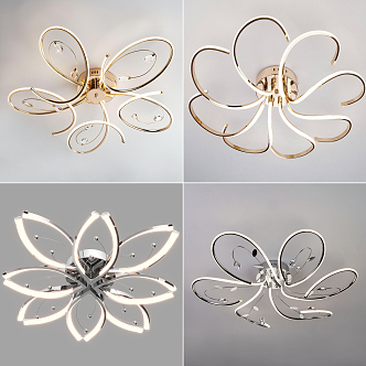 Modern Ceiling Lamp Chandelier 3d model