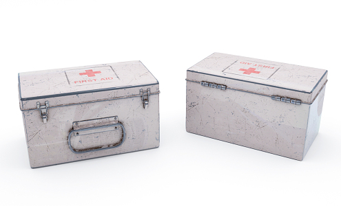 Medical kit Modern first aid kit 3d model