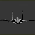 White Military Jet Fighter With Red Tail Fins Marked ED 188 In 3D Rendered Design