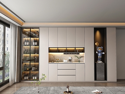 Modern Wine Cabinet model