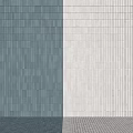 Two Tone Color Modern Floor Tiles With Smooth Surface For Living Room Decoration
