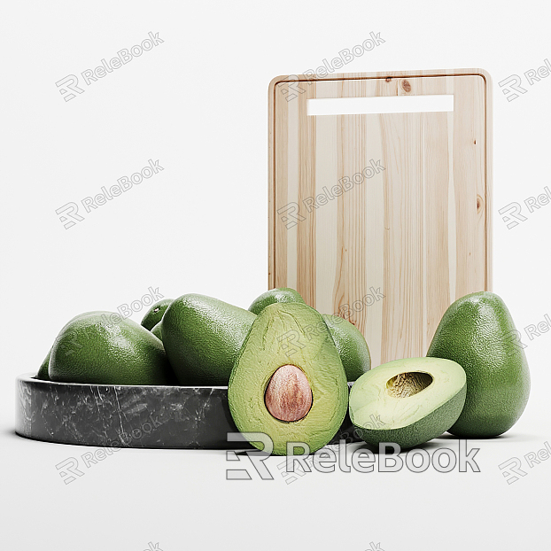 modern avocado model