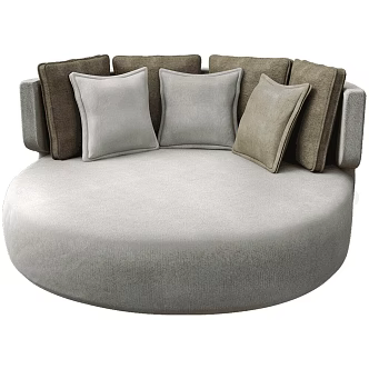 Villevenete Lazy Sofa Outdoor Sofa Casual Sofa Bed 3d model
