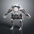 Modern Robot Mech Warrior Mech Soldier Machine Battlearm Mechanical Battlearm 3d model