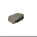 Natural Rough Textured Stone Block With Solid Exterior Surface For Construction Use