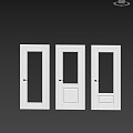 Modern Minimalist Room Door Door Minimalist Room Door Entry Door Glass Door Toilet Door 3d model