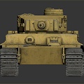 Modern Tank Tiger Tank World War II Tank 3d model