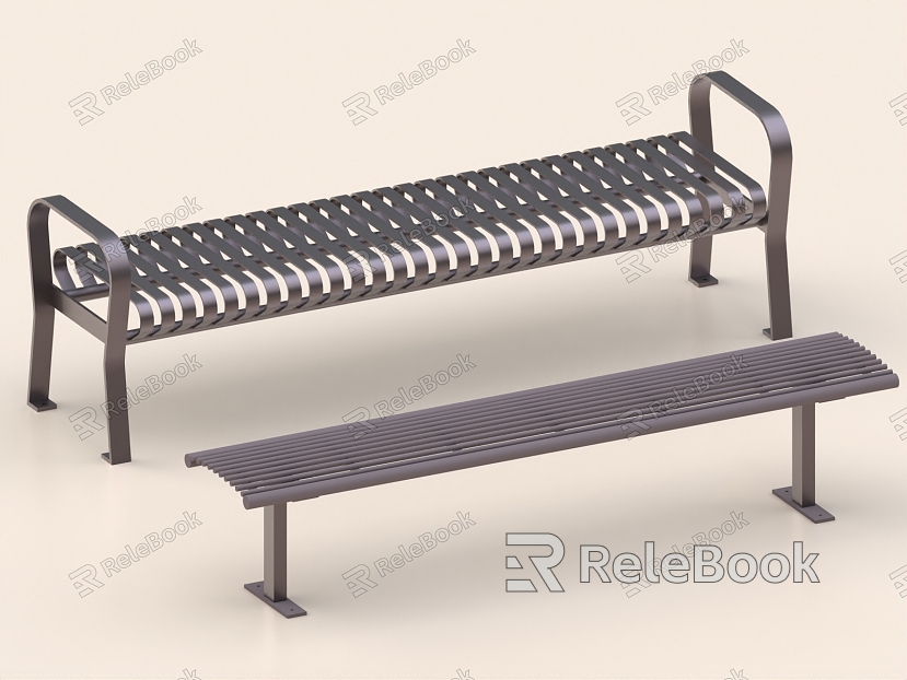 Public Chair Park Chair Outdoor Chair Leisure Chair Park Bench Public Bench Outdoor Bench model