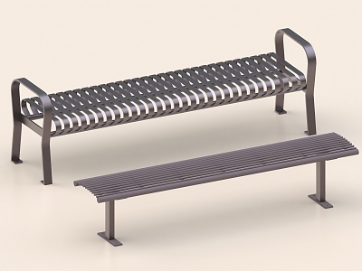 Public Chair Park Chair Outdoor Chair Leisure Chair Park Bench Public Bench Outdoor Bench 3d model