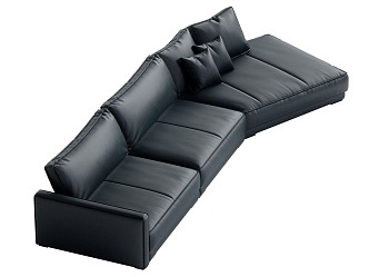 Modern Multiplayer Sofa 3d model