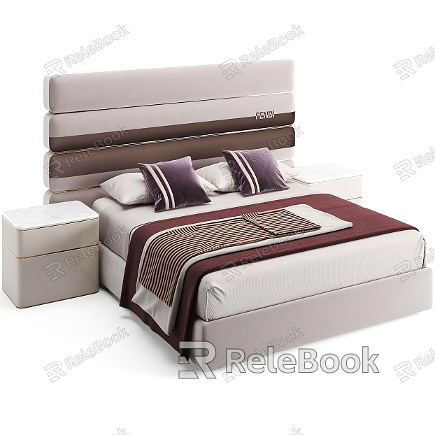 Fendi double bed model