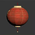 Elegant Red Chinese Lantern Chandelier With Traditional Golden Luck Symbols
