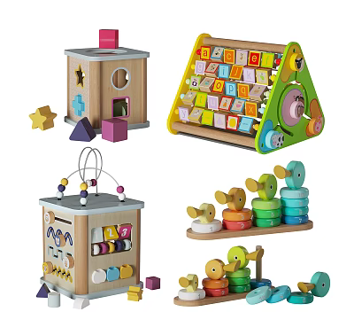 Modern Toys Children's Building Blocks Toys 3d model