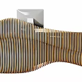 Modern Reception Desk Designs Featuring Geometric Marble And Circular Wooden Slats