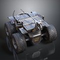 All Terrain Vehicle Toy Car Four-wheeler Beach Car Four-wheel Motorcycle Mountain Bike Off-road Mountain Bike 3d model