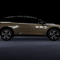 Golden Modern SUV Car With Sleek Exterior Design And Stylish Alloy Wheels