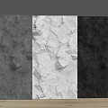 Stone Textured Wall Panels In Gray And Beige For Modern Interior Design