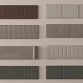 Various Colored Decorative Wall Panels With Different Textures For Home Interior