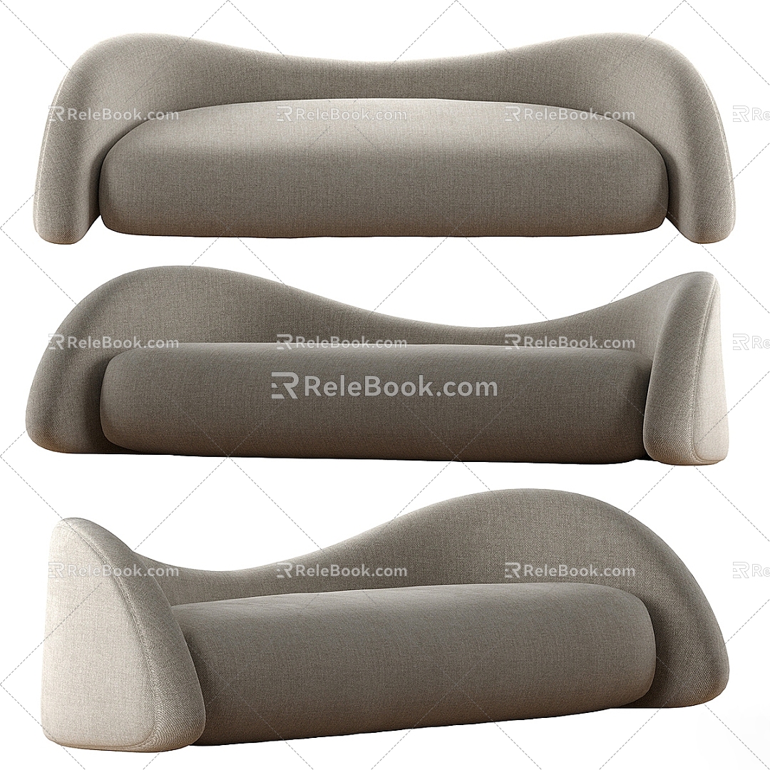 modern sofa 3d model