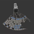 Spacecraft Metallic Grid Structure Components For Satellite And Rocket Technology