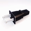 Black Power Plug Hardware Tool With Durable Design And Flat Pins