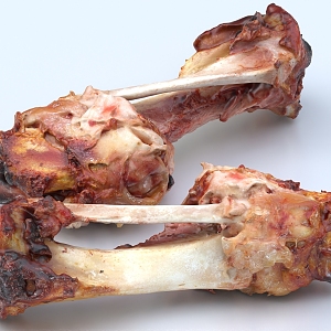 Roast meat Roast leg of lamb Roast beef leg Pork bone food Cooked beef Mutton Pork 3d model